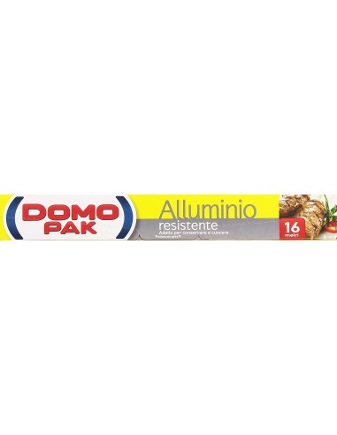 domopak alluminio per alimenti - 16 metri: tuttocasashop.live: carta & monouso