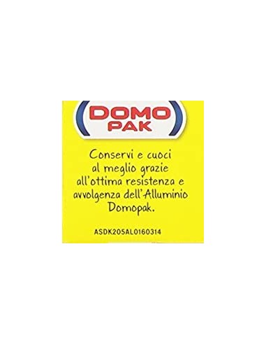 domopak alluminio per alimenti - 16 metri: tuttocasashop.live: carta & monouso