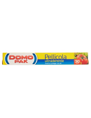 domopak pellicola per alimenti ultraderente - 30 metri: tuttocasashop.live: carta & monouso