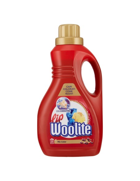 lip woolite mixcolor detersivo lavatrice e a mano - 1500ml - capi colorati: tuttocasashop.live: prodotti per bucato e tessuti