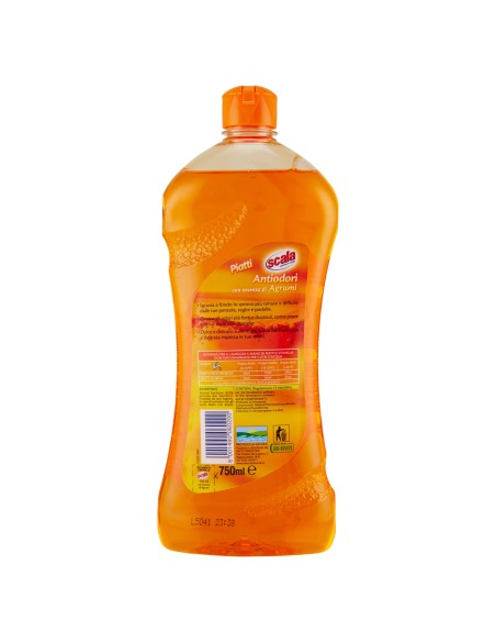 scala detersivo a mano per piatti e stoviglie - 750ml - agrumi: tuttocasashop.live: pulizia e cura della casa