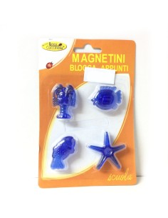 magnetini blocca appunti 4pz: tuttocasashop.live: altro - bazar