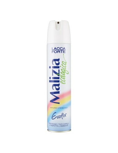 malizia ecologica lacca per capelli 300ml - fissaggio forte - ecofix: tuttocasashop.live: igiene e cura della persona