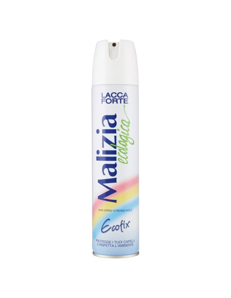 malizia ecologica lacca per capelli 300ml - fissaggio forte - ecofix: tuttocasashop.live: igiene e cura della persona