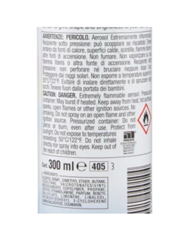 malizia ecologica lacca per capelli 300ml - fissaggio forte - ecofix: tuttocasashop.live: igiene e cura della persona