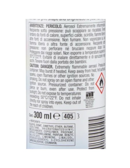 malizia ecologica lacca per capelli 300ml - fissaggio forte - ecofix: tuttocasashop.live: igiene e cura della persona