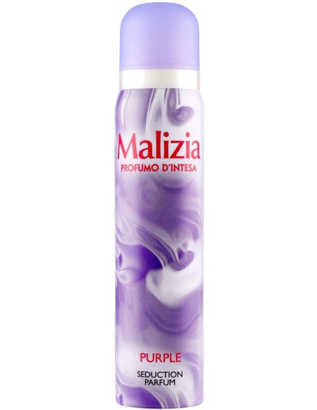 malizia deodorante spray donna - 100ml - purple: tuttocasashop.live: igiene e cura della persona
