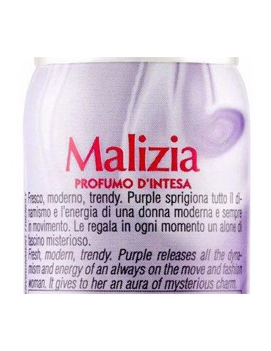 malizia deodorante spray donna - 100ml - purple: tuttocasashop.live: igiene e cura della persona