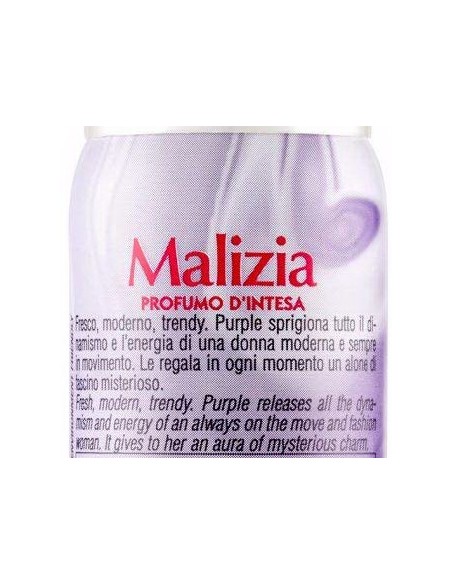 malizia deodorante spray donna - 100ml - purple: tuttocasashop.live: igiene e cura della persona