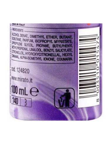 malizia deodorante spray donna - 100ml - purple: tuttocasashop.live: igiene e cura della persona