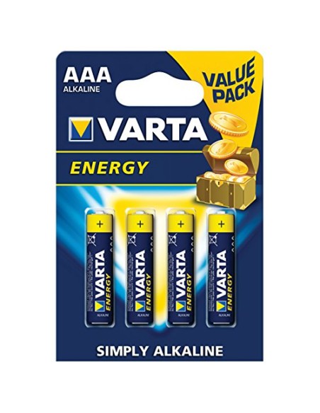 varta energy pile formato aaa ministilo alcaline 1.5v - 4 pezzi: tuttocasashop.live: altro - bazar