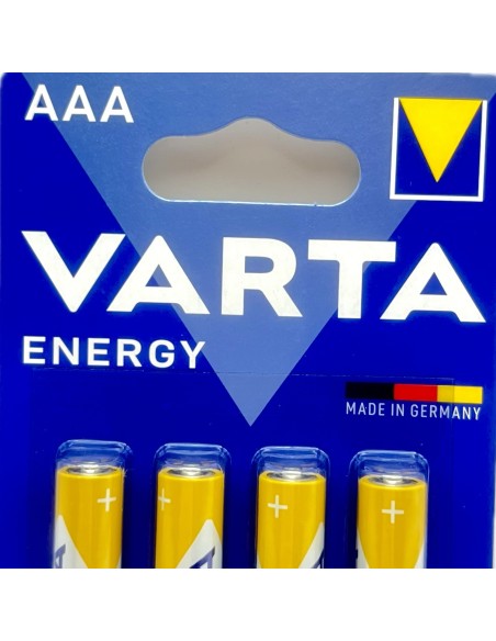 varta energy pile formato aaa ministilo alcaline 1.5v - 4 pezzi: tuttocasashop.live: altro - bazar