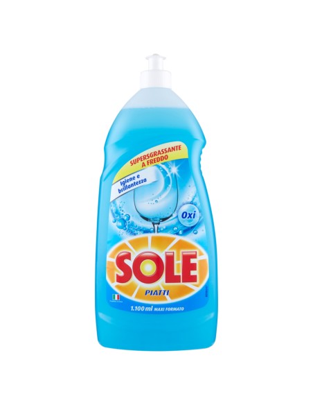 sole detersivo per piatti a mano - 1100ml - classico - eucalipto: tuttocasashop.live: pulizia e cura della casa