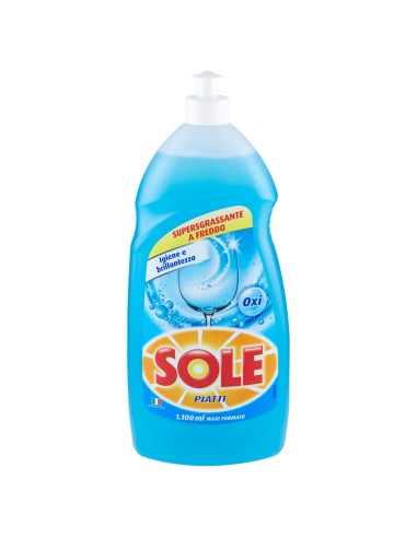 sole detersivo per piatti a mano - 1100ml - classico - eucalipto: tuttocasashop.live: pulizia e cura della casa