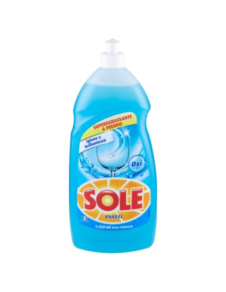 sole detersivo per piatti a mano - 1100ml - classico - eucalipto: tuttocasashop.live: pulizia e cura della casa