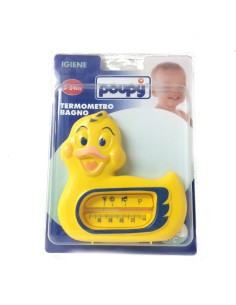 poupy termometro da bagno - papero - 12x12cm - colori assortiti: tuttocasashop.live: igiene e cura della persona