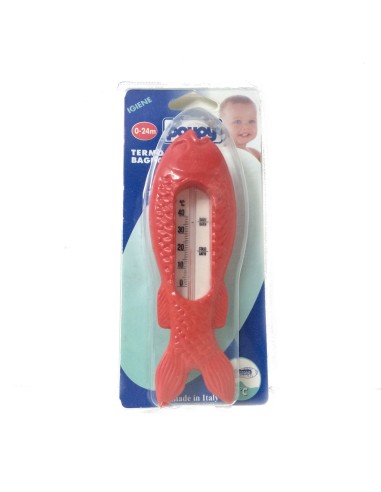 poupy termometro da bagno - pesce - 16cm - colori assortiti: tuttocasashop.live: igiene e cura della persona