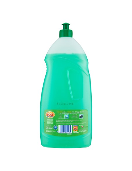 sole detersivo per piatti a mano - 1100ml - limone verde: tuttocasashop.live: pulizia e cura della casa