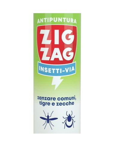 zig zag insetti-via antipuntura zanzare e zecche 100ml - lime amaro: tuttocasashop.live: igiene e cura della persona
