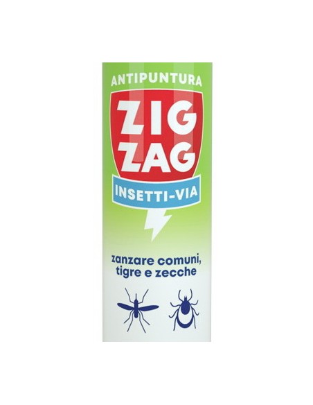 zig zag insetti-via antipuntura zanzare e zecche 100ml - lime amaro: tuttocasashop.live: igiene e cura della persona