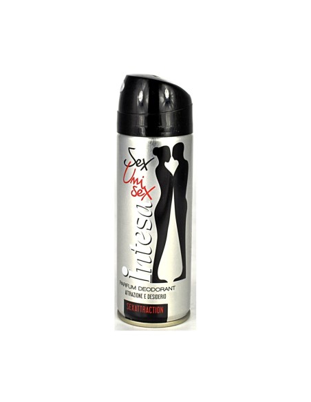 intesa sex unisex deodorante spray 125ml attraction attrazione e desiderio: tuttocasashop.live: igiene e cura della persona