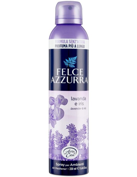 felce azzurra aria di casa deodorante - spray 250ml - lavanda e iris: tuttocasashop.live: pulizia e cura della casa