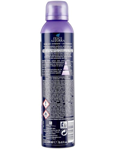 felce azzurra aria di casa deodorante - spray 250ml - lavanda e iris: tuttocasashop.live: pulizia e cura della casa