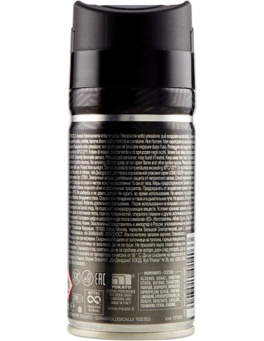 malizia uomo deodorante spray - 150ml - silver: tuttocasashop.live: igiene e cura della persona