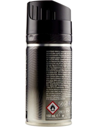 malizia uomo deodorante spray - 150ml - silver: tuttocasashop.live: igiene e cura della persona