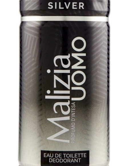malizia uomo deodorante spray - 150ml - silver: tuttocasashop.live: igiene e cura della persona