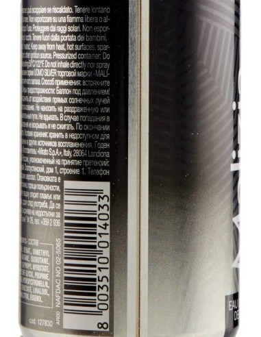 malizia uomo deodorante spray - 150ml - silver: tuttocasashop.live: igiene e cura della persona