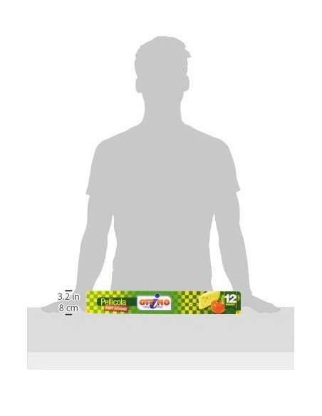 ottimo pellicola per alimenti - rotolo da 12 metri: tuttocasashop.live: carta & monouso