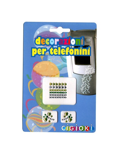 decorazioni adesive brillantinate per telefonino: tuttocasashop.live: altro - bazar