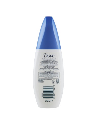 dove deodorante vapo natural no-gas 75ml - talco: tuttocasashop.live: igiene e cura della persona