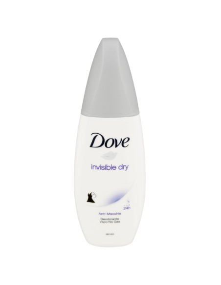 dove deodorante vapo natural no-gas 75ml - invisible: tuttocasashop.live: igiene e cura della persona