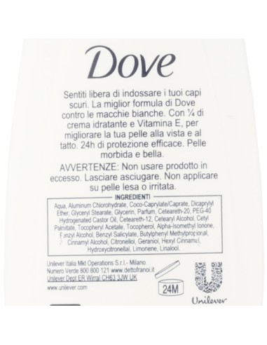 dove deodorante vapo natural no-gas 75ml - invisible: tuttocasashop.live: igiene e cura della persona