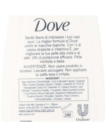 dove deodorante vapo natural no-gas 75ml - invisible: tuttocasashop.live: igiene e cura della persona