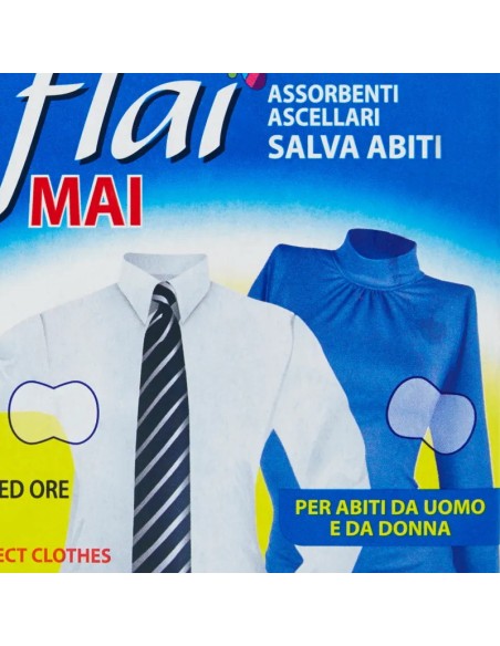 till flai aloni mai - 10 assorbenti ascellari salva macchie - odour control: tuttocasashop.live: igiene e cura della persona