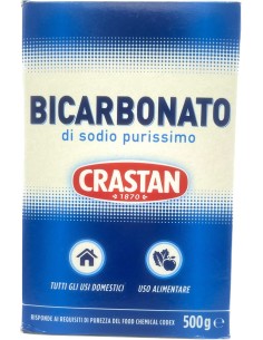 crastan bicarbonato di sodio - 500 grammi - multiuso e alimentare: tuttocasashop.live: carta & monouso