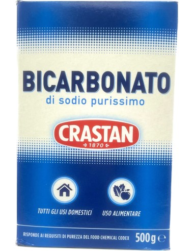 crastan bicarbonato di sodio - 500 grammi - multiuso e alimentare: tuttocasashop.live: carta & monouso