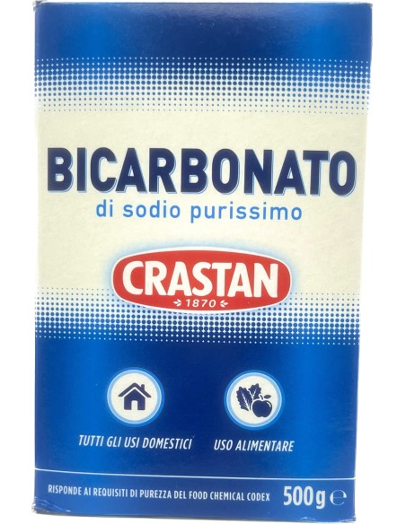 crastan bicarbonato di sodio - 500 grammi - multiuso e alimentare: tuttocasashop.live: carta & monouso