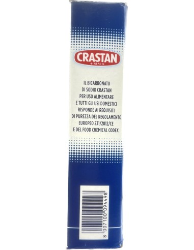 crastan bicarbonato di sodio - 500 grammi - multiuso e alimentare: tuttocasashop.live: carta & monouso