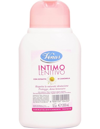 venus detergente intimo 200ml - lenitivo - con estratto di camomilla: tuttocasashop.live: igiene e cura della persona