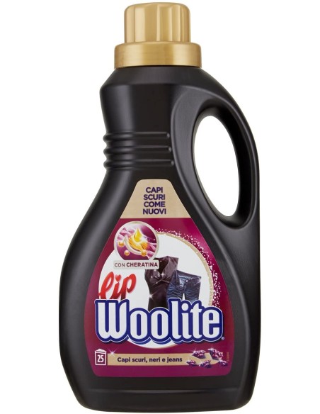 lip woolite mixnoir detersivo lavatrice e a mano - 1500ml - capi neri scuri: tuttocasashop.live: prodotti per bucato e tessuti