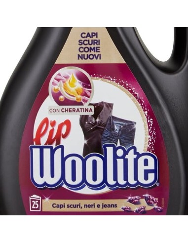 lip woolite mixnoir detersivo lavatrice e a mano - 1500ml - capi neri scuri: tuttocasashop.live: prodotti per bucato e tessuti