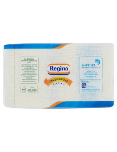 regina 5 stelle - tovaglioli da tavola di carta doppio velo - 38x38cm: tuttocasashop.live: carta & monouso