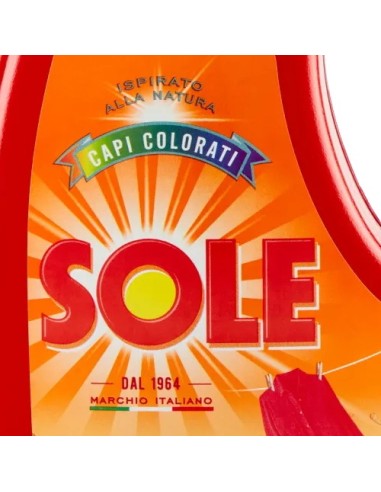 sole detersivo liquido 16 lavaggi 1l - tutti i colori - capi colorati: tuttocasashop.live: prodotti per bucato e tessuti