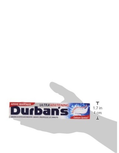 durbans dentifricio 75ml - ultra white - sbiancante: tuttocasashop.live: igiene e cura della persona
