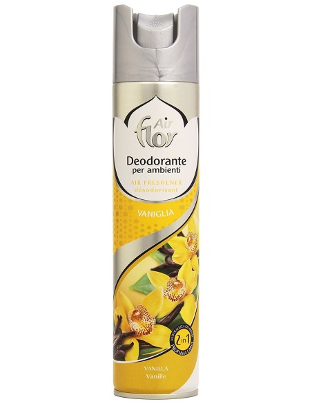 air flor deodorante spray per ambienti 300ml - vaniglia: tuttocasashop.live: pulizia e cura della casa