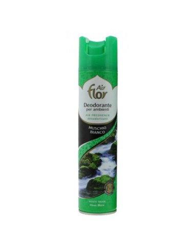 air flor deodorante spray per ambienti 300ml - muschio bianco: tuttocasashop.live: pulizia e cura della casa
